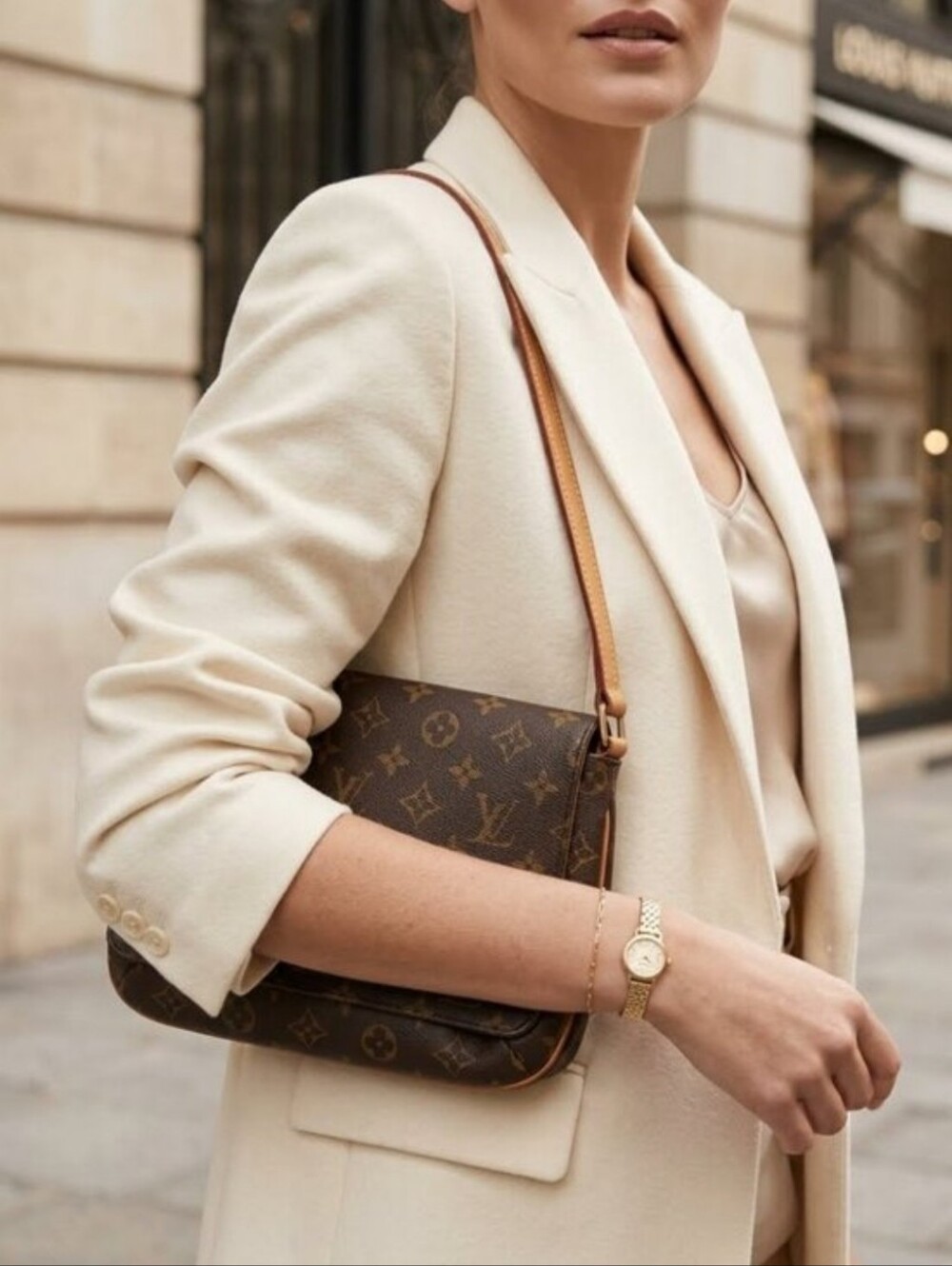 Authentic Louis Vuitton Monogram Canvas Musette Tango Bag LV Excellent Condition - Picture 2 of 16